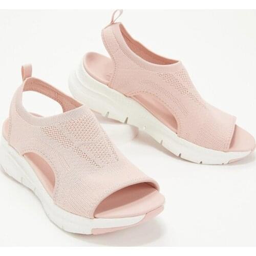 2021 Womens Shoes Summer Comfort Casual Sport Sandals female Beach Wedge Sandals ladies Platform Sandals Roman Sandals