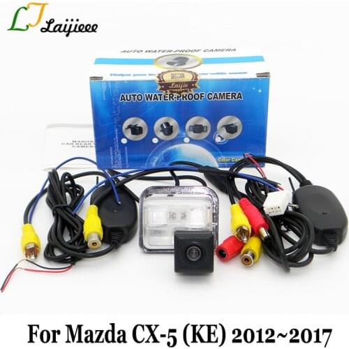Wireless Rearview Camera For Mazda CX-5 CX 5 CX5 KE 2012 2013 2014 2015 2016 2017 / RCA AUX Reversing Parking Camera For Auto
