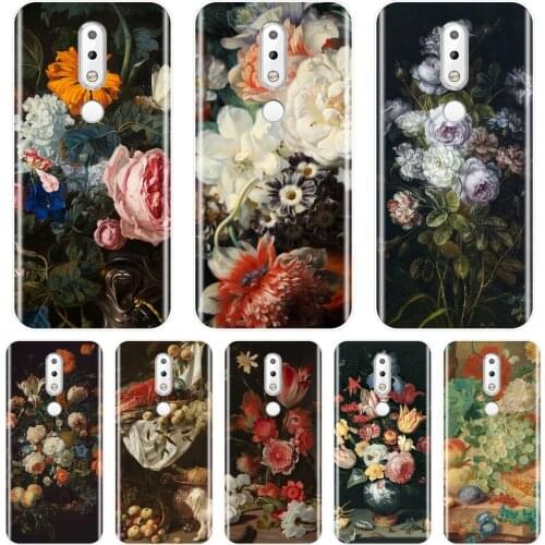 Case For Nokia 7.1 6.1 5.1 3.1 2.1 Plus Art Flower Rose Floral Aesthetic Pretty Cover For Nokia 4.2 3.2 Phone Cases