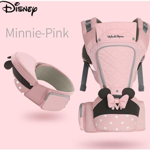 Disney Ergonomic Baby Carrier Backpack Infant Sling Toddler Waist Wrap Carrier Baby Holder Kangaroo Hipsit Mickey Minnie Gear