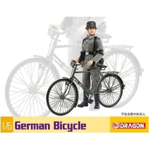 Best Sell Model 75053 1/6 Scale Assembled Static Toys WWII German Military Bicycle For Soldiers Action Collectable