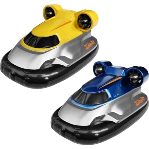 Mini Remote Controller Hovercraft 2.4G Mini Remote Control Boat RC Hovercraft Toy Gift for Kids