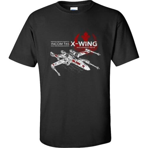 TIE Fighter Leisure Top T Shirt Aircraft Plane Printed Tshirt Men High Quality la camisole Clothes Fashion T Shirt Man