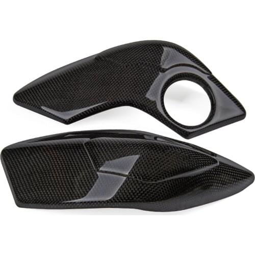 New Carbon Fiber Tank Sliders Protectors Tank Protector Covers For YAMAHA R1 2015 2016 2017 2018 High quality