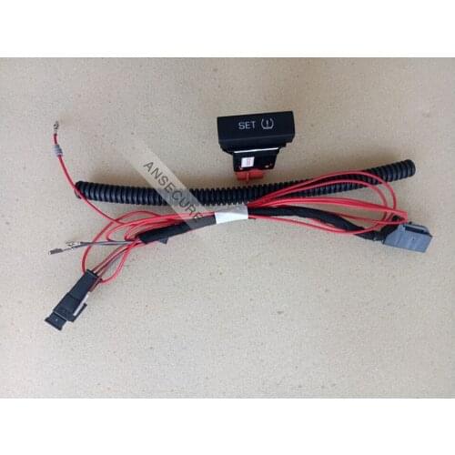 TPMS Tire Pressure Warning Switch BUTTON with Harness Set For Skoda Octavia 1ZD 927 127 1ZD927127