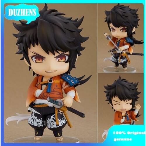 Anime Touken Ranbu Online Original Japanes Mutsunokami Yoshiyuki Q version figma PVC Action Figure Anime Figure Toys Doll Gift