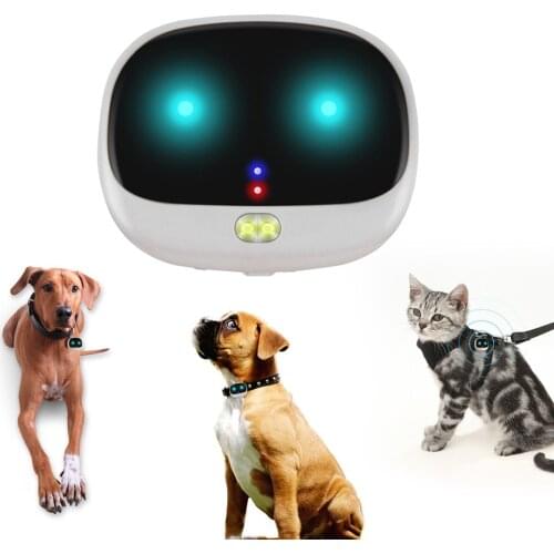 Pet Smart Mini GPS Tracker Pet Locator Anti-lost Waterproof Tracker for Pets Dogs Cats Cattle Sheep Tracker Multiple Colors