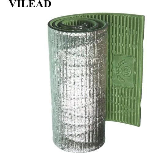 LOOGU IXPE Foam Thickened Winter Camping Mat 180*55*2cm Professional Beach Mat Lightweight Folding Sleeping Pads Camping Hiking