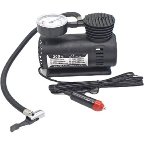 Auto air flushing air compressor electric 12 v vehicle tire pump the micro mini portable rush steam pump