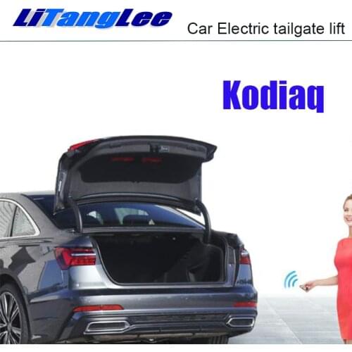 LiTangLee Car Electric Tail Gate Lift Trunk Rear Door Assist System For Skoda Kodiaq 2016~2020 Remote Control