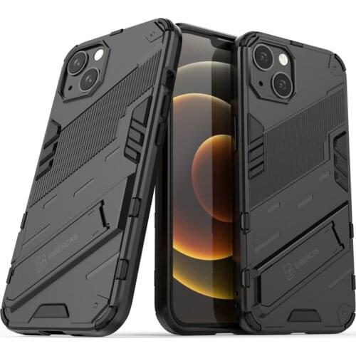 Phone Holder Case For iPhone 13 Case Bumper Hard Anti-knock Armor Full Cover For iPhone 13 Case For iPhone 13 13Mini 13 Pro Max