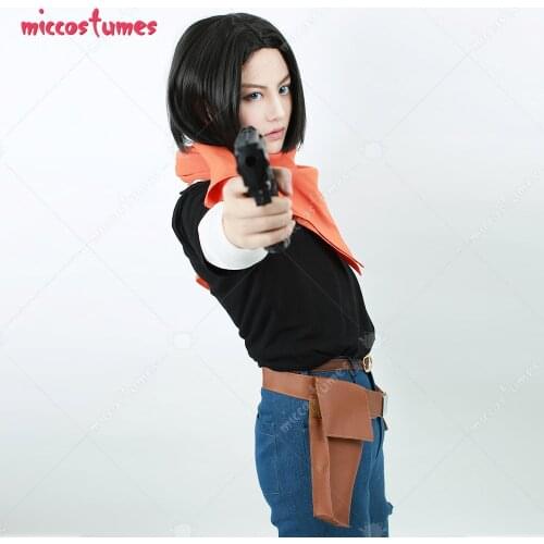 Android 17 Cosplay Costume Halloween Costumes for Women