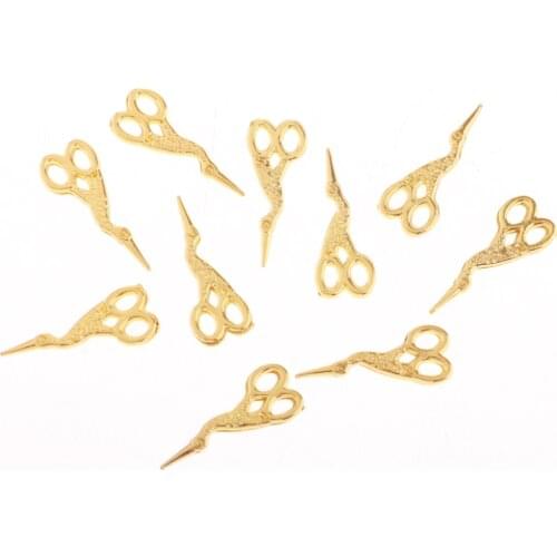 10 Pieces Scissor Set Scissor Shears Furniture Cutters Miniature Doll