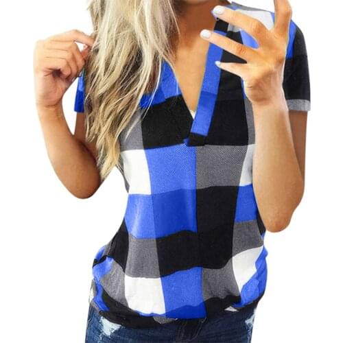 SAGACE Short Sleeve Shirts For Women