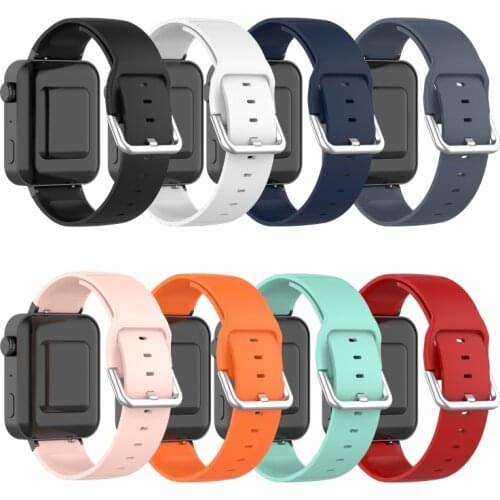 High Quality Silicone Replacement Watch Strap For Xiaomi Smart Watch Fitness Bracelet Band Strap For Mi Watch Accessories