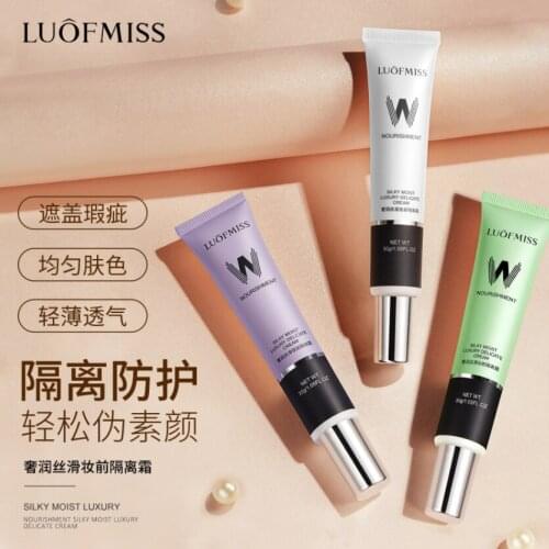 Moisturizing Barrier Cream Gentle Refreshing Rejuvenating Makeup Primer Isolation Make-up Cares For Pores Covers Imperfections