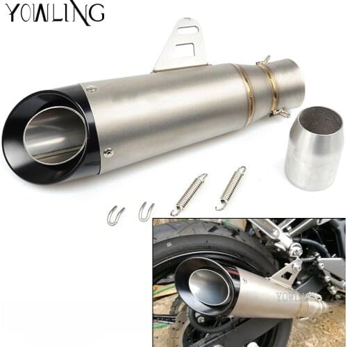 Motorcycle Exhaust Laser Pipe Muffler Exhaust Mufflers Exhaust Pipe for Honda CBR 1000RR VTR 1000F XV 1000V Hornet 900 VFR800
