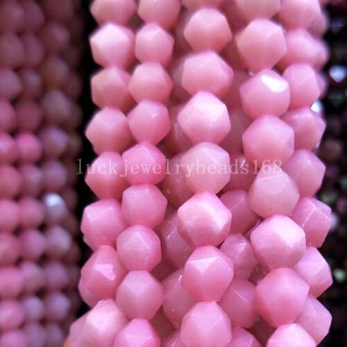1 strand Free Shipping Women Fashion Jewelry 6mm 8mm A++ Natural Pink OStar Women Men Loose Beads 15.5" FG7790