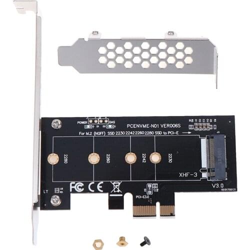 PCIE to M2 Adapter PCI Express 3.0 x1 to NVME SSD Adapter Support 2230 2242 2260