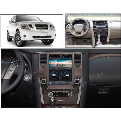 For NISSAN PATROL 2010 2011 2012 -2018 Car Multimedia Player Android px6 tesla Screen Stereo Audio radio autoradio GPS Head unit