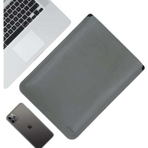 Laptop Sleeve Case for MacBook Pro 13 A2338 M1 A2337 A2159 A2289 PU Leather Laptop Carry Sleeve for MacBook Pro 16 Case A2141