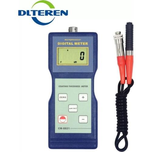 CM-8821 Digital Magnetic Induction F Probe Coating Thickness Meter Car Paint Thick Gauge