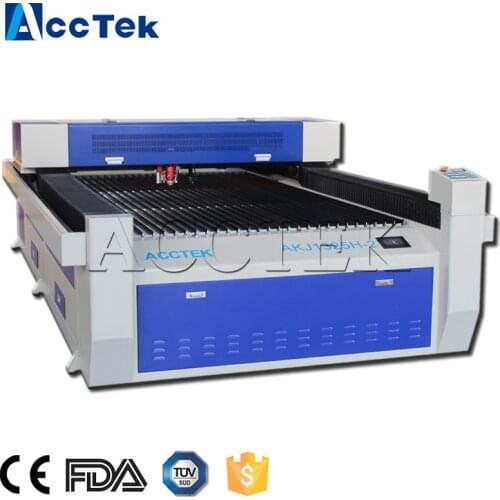 Co2 laser cutting machine 1325 for steel wood acrylic leather/ 150W co2 laser cutting machine