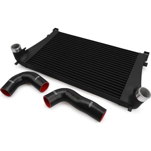 For A3/S3 / VW Golf GTI R MK7 EA888 1.8T 2.0T TSI Black Intercooler + Pipe KIT