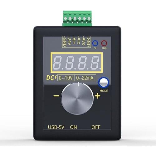 Signal Generator SG-002 Handheld Professional Small Voltage Current DC 0-10V 0-22mA Adjustable Current Simulator Calibrator