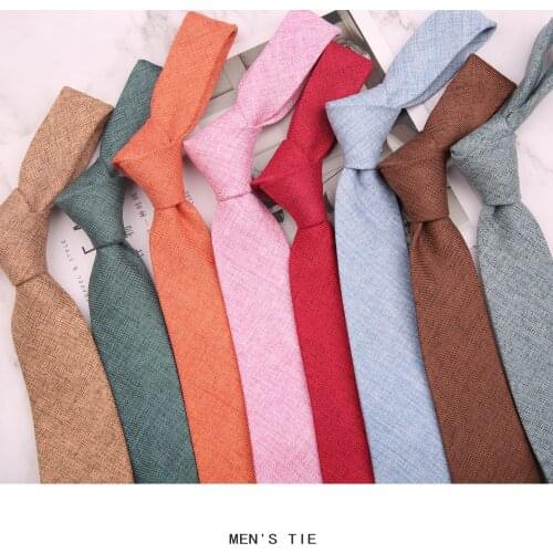 Linbaiway Mens Polyester Neckties Groom Solid Color Bow Tie for Mens Wedding Formal Dress Skinny Neck Ties Suit Accessories