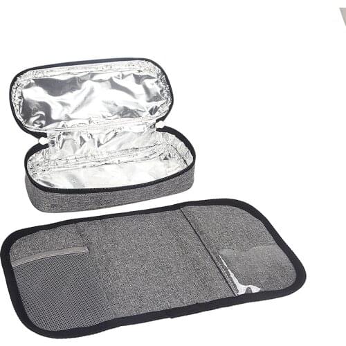 Portable Insulin Insulation Storage Bag Medicine Cooler Freezer Pocket Mini Ice Case Pack Camping Hiking Bags for Diabetes