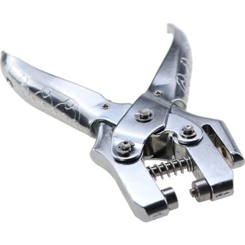 165MM Chrome Plated Hole Pliers Punch Pliers Ordinary Carbon Steel A3 Rivet Punch Pliers Hand Pressure Pliers A007