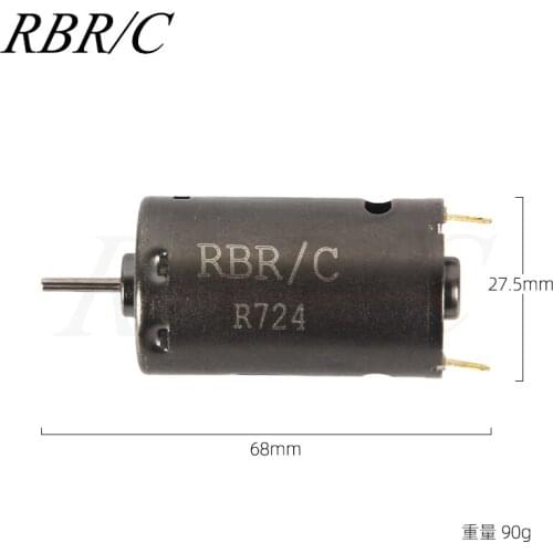 RBR/C MN86 Off-Road Remote Control RC Car Model 390 Titanium Color Large Torque High Speed Gearbox Motor DIY Accessories R724