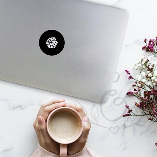 Fashion Geometric figure laptop Sticker Para Laptop Protective Full Cover Skin decoration