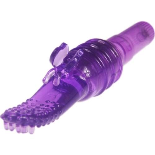 Triple Vibrator butterfly Masturbation oral G spot Orgasm Massager Stick,vagina AV Vibrating Stick,Sex Toys for women product