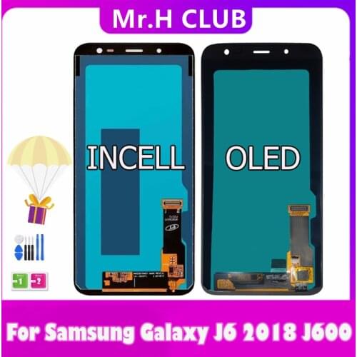 LCD Screen For Samsung Galaxy J6 2018 J600 J600F J600Y SM-J600F J600G J600FN LCD Display Touch Screen Sensor Assembly