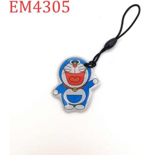 125Khz ID Rewritable Blank Keyfob Token Tag EM4305 T5577 Keychain Badge Proximity Card Copy Clone Access Control Card 1Pcs