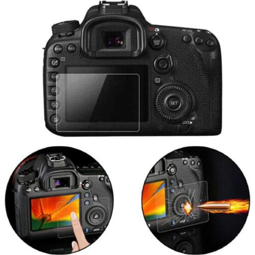 2-Pack Deerekin 9H HD 2.5D Surface Hardness Tempered Glass LCD Screen Protector For Canon EOS M10 M3 Camera