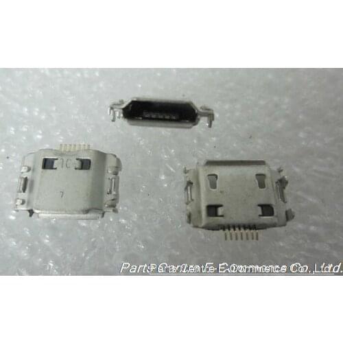 50 pcs New Micro USB Jack for samsung S8000 S5630 S5630C S5690 S5620 S5660 S7500 charger connector dock port plug 7PIN