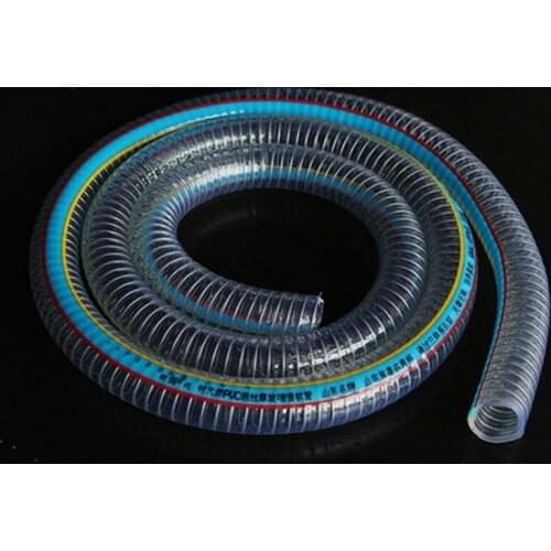 500mm Length PVC Wire pipe Transparent Plastic Wire Pipes 10-32mm ID