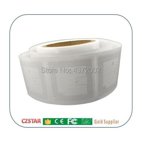 10000pcs I code x stickers tags iso15693 protocol IC RFID tag 13.56MHz can be printable for library books tracking inventory