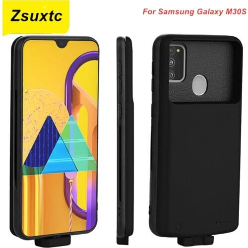 For Samsung Galaxy M30S Battery Case 5000 Mah Charger Case Smart Phone Cover Power Bank For Samsung Galaxy M30S Battery Case
