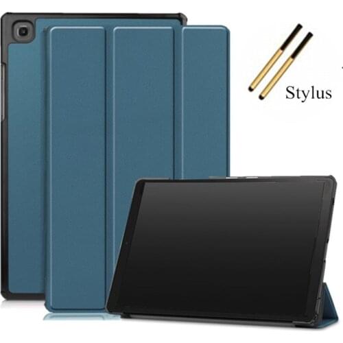 Case For Samsung Galaxy Tab A7 10.4" 2020 Tablet Case T500 T505 PU Leather Tri-fold Tablet Cover Tab A7 2020 SM-T500 Fundas Capa