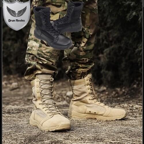 DrunRocks Men's Boots