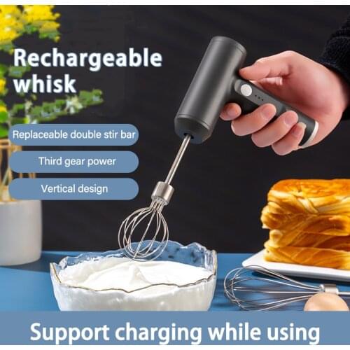Electric Wireless Whisk Semi-automatic Household USB Charging Multifunctional Milk Frother