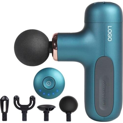 Mini Pocket Massage Gun30 Speed Portable Mini Massager with Smart Motor Vibration Fascial Sport Muscle