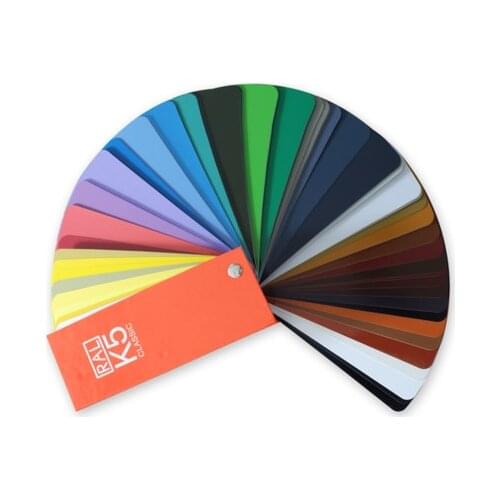RAL color card (Raul color card), RAL-K5 paint, paint color card, full gloss / semi light optional