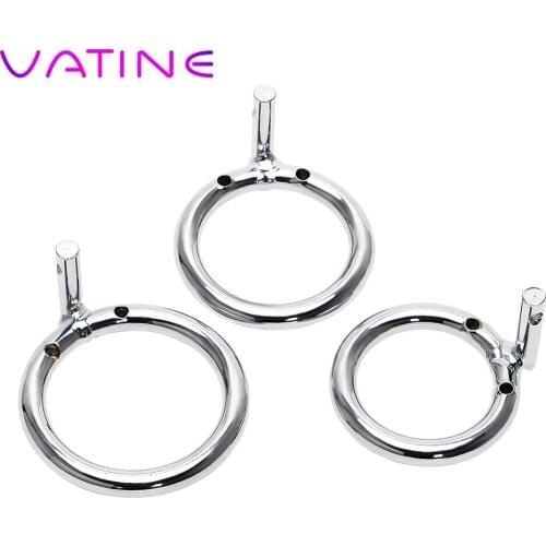 VATINE Cock Cages Additional Spares Penis Rings Sex Toys for Men Male Male Chastity Device Scrotum Clamp Anti Erection