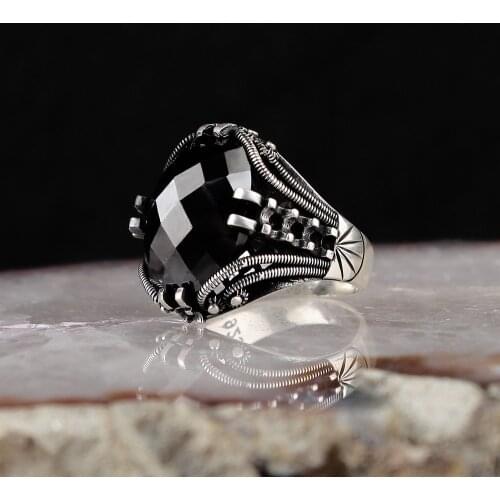 Zircon Stone 925 Sterling Silver Ring