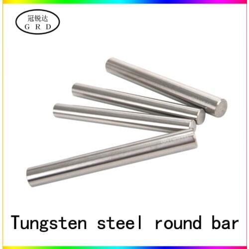 Tungsten steel round bar tungsten steel bar Lathe Tool tungsten Steel Rod Woodworking Carving Knife 2mm 4mm 6mm 8mm 10mm 12mm